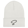 Bonnet blanc au logo noir - Saurein