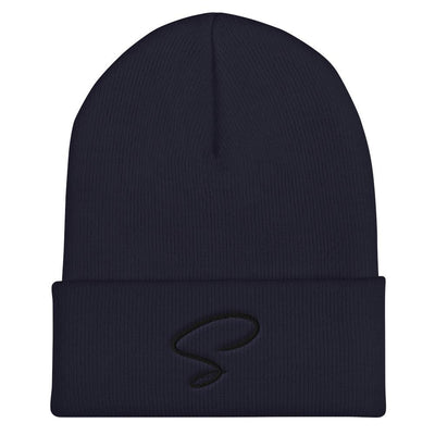 Bonnet bleu au logo noir - Saurein