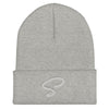 Bonnet gris au logo argenté - Saurein