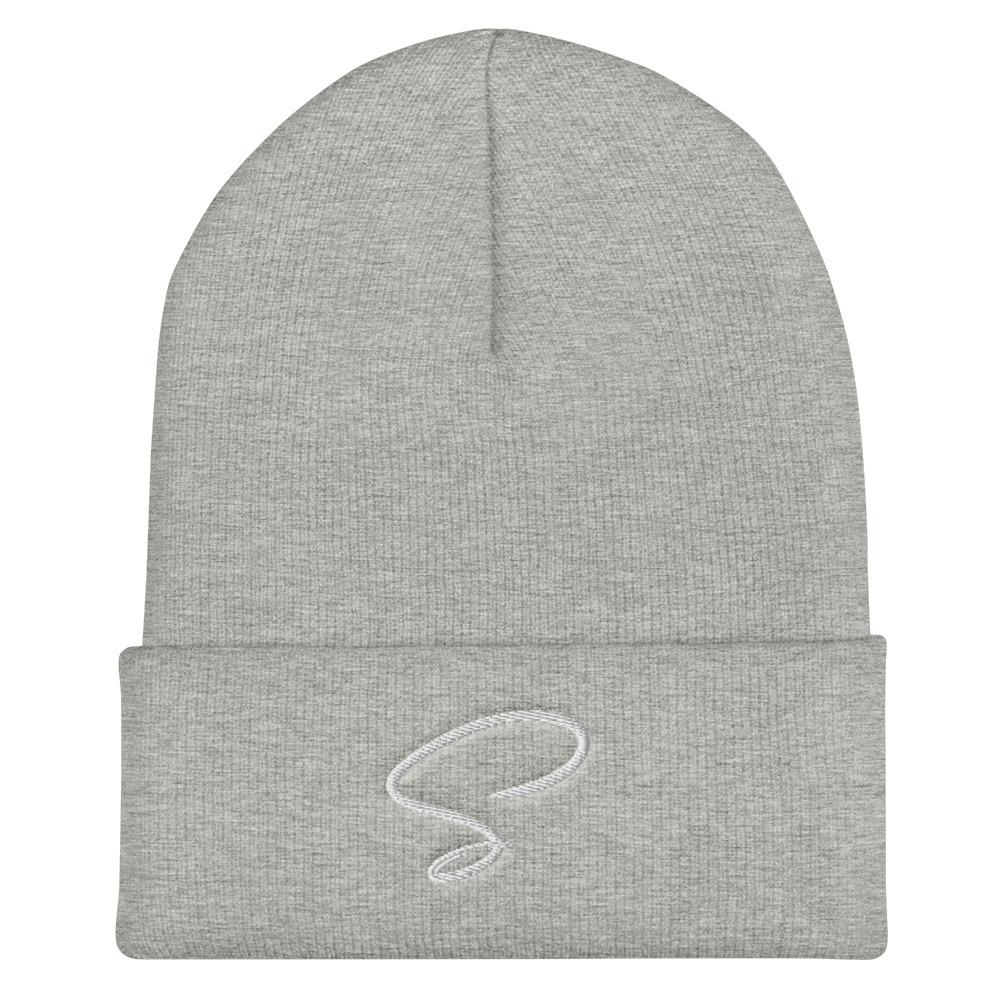Bonnet gris au logo argenté - Saurein