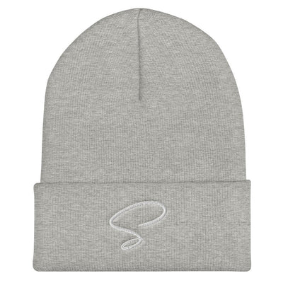 Bonnet gris au logo argenté - Saurein