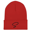 Bonnet rouge au logo noir - Saurein