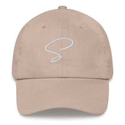 Casquette beige au logo argenté - Saurein