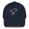 Casquette bleu foncé au logo argenté - Saurein