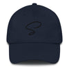 Casquette bleu foncé au logo noir - Saurein