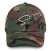 Casquette militaire au logo argenté - Saurein