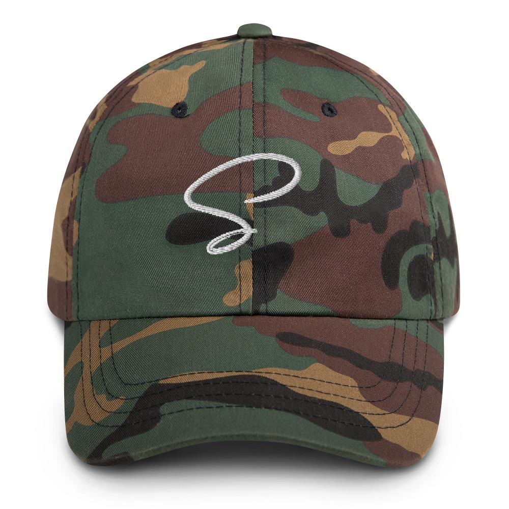 Casquette militaire au logo argenté - Saurein