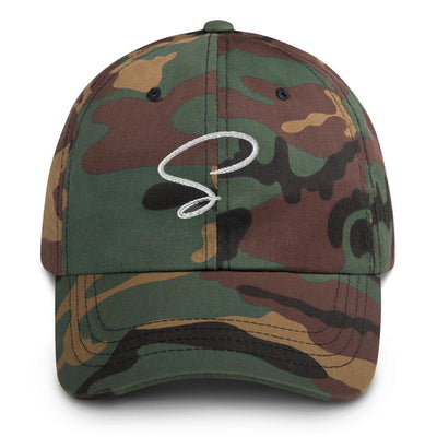 Casquette militaire au logo argenté - Saurein