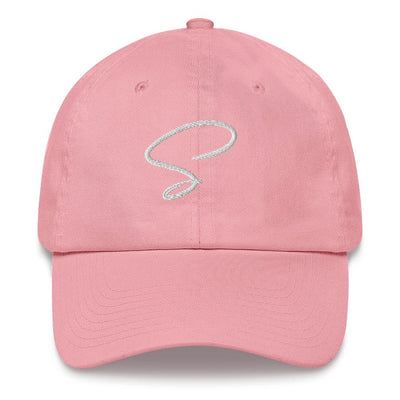 Casquette rose au logo argenté - Saurein