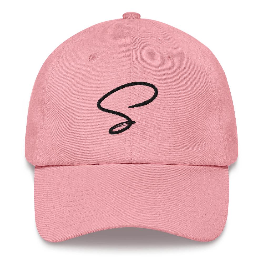 Casquette rose au logo noir - Saurein