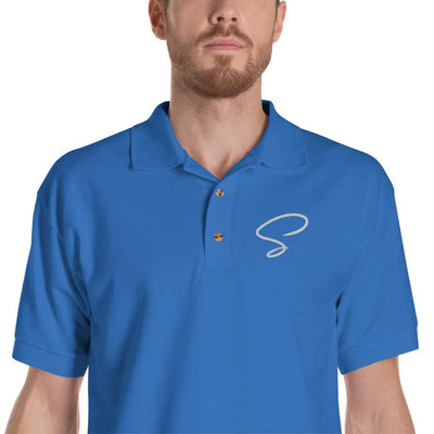Mannequin polo au logo argenté - Saurein