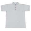 Polo gris au logo argenté - Saurein