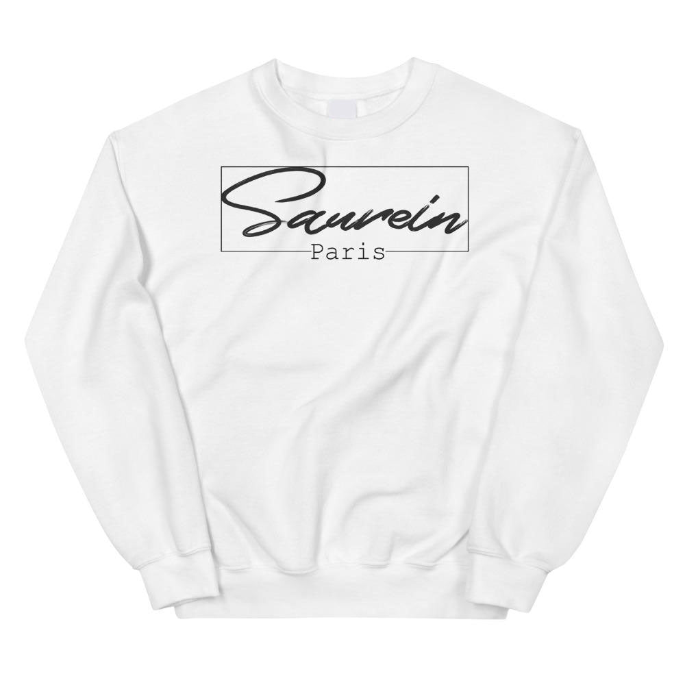 Sweat blanc Saurein Paris boxed - Saurein
