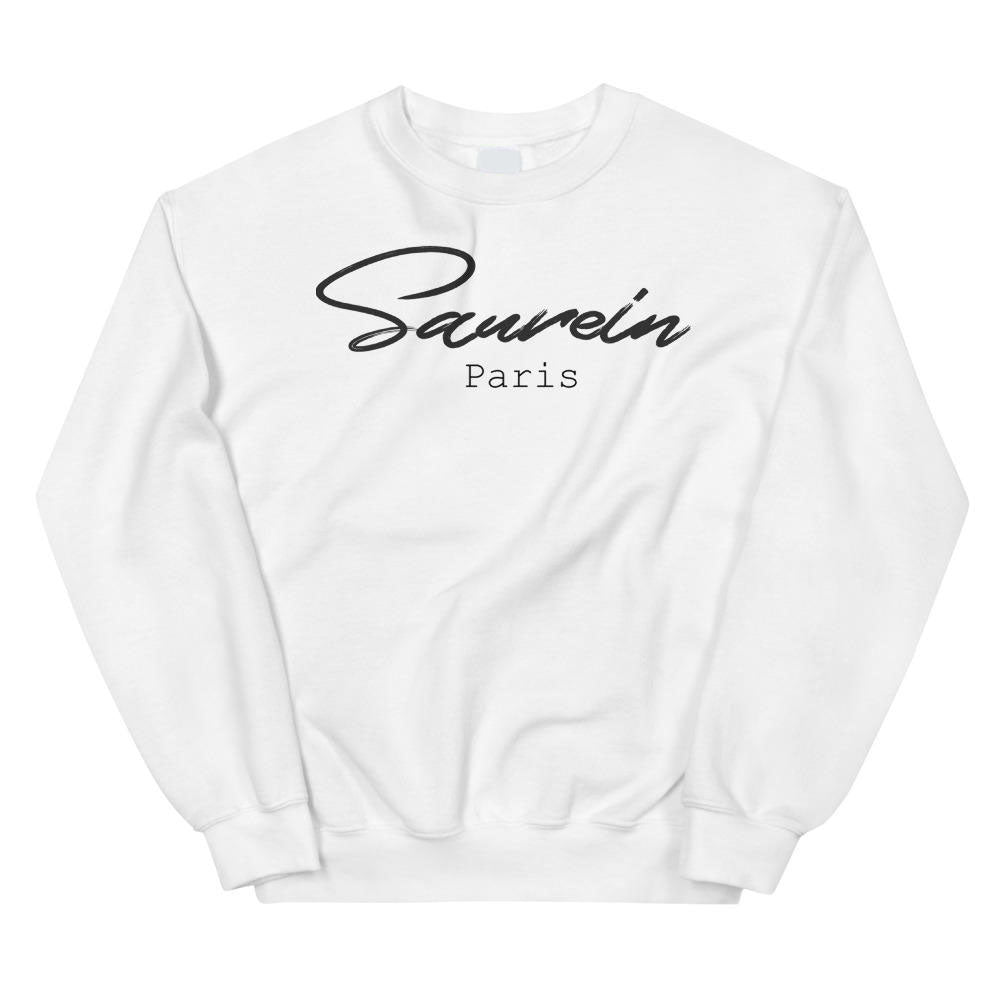 Sweat blanc Saurein Paris - Saurein