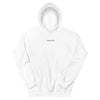 Sweat blanc à capuche Saurein Paris brodé - Saurein