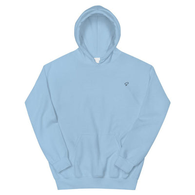 Sweat bleu ciel à capuche - Saurein