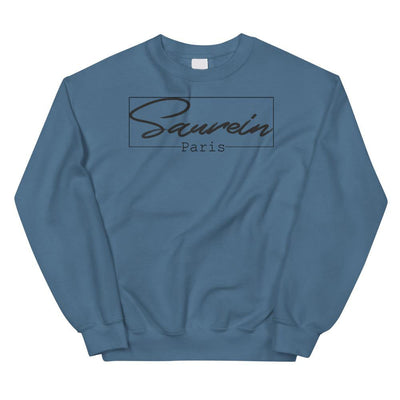 Sweat bleu indigo Saurein Paris boxed - Saurein