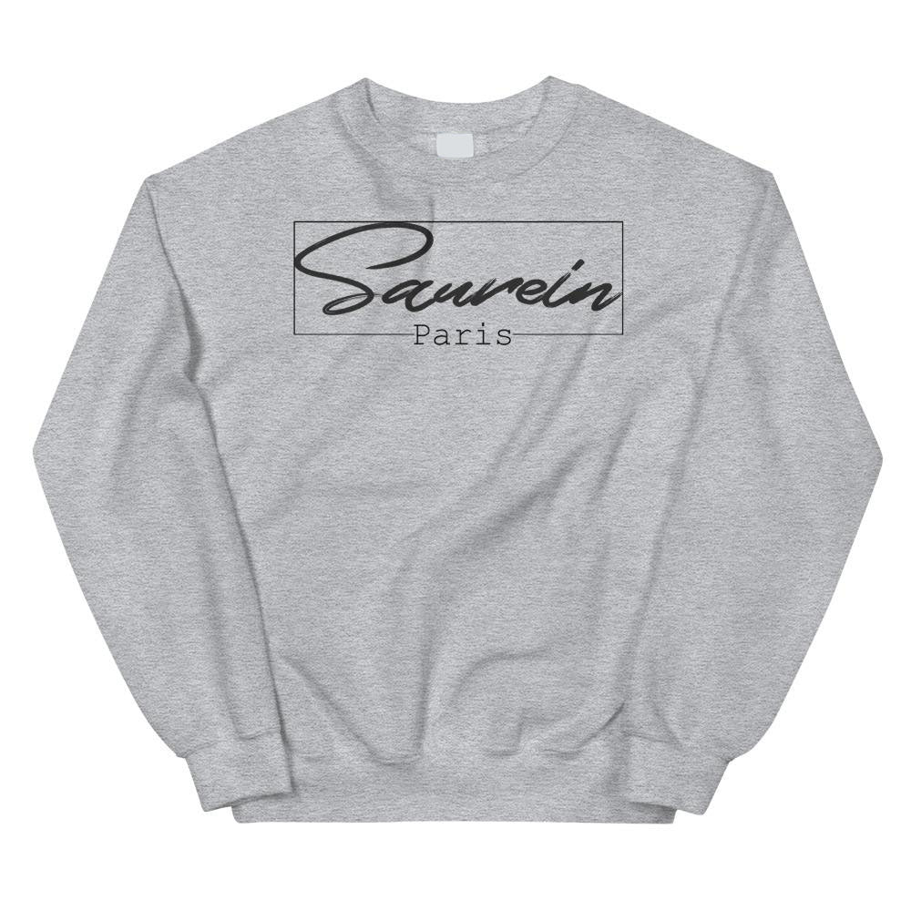 Sweat gris Saurein Paris boxed - Saurein
