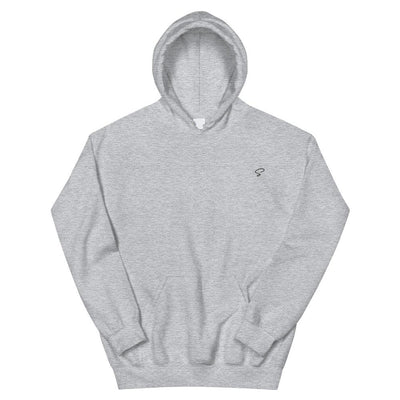 Sweat gris à capuche - Saurein