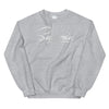 Sweat gris au logo argenté - Saurein