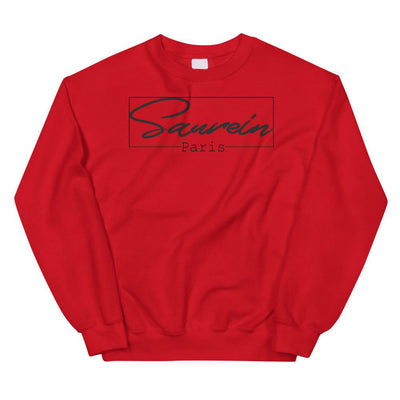 Sweat rouge Saurein Paris boxed - Saurein
