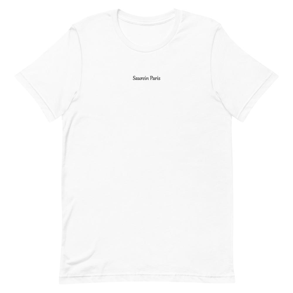 T-shirt blanc Saurein Paris brodé - Saurein