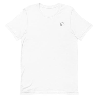T-shirt blanc à col rond - Saurein