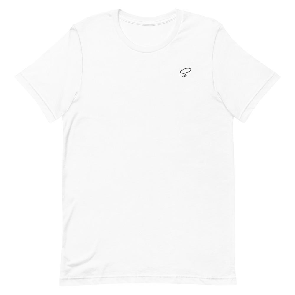 T-shirt blanc à col rond - Saurein