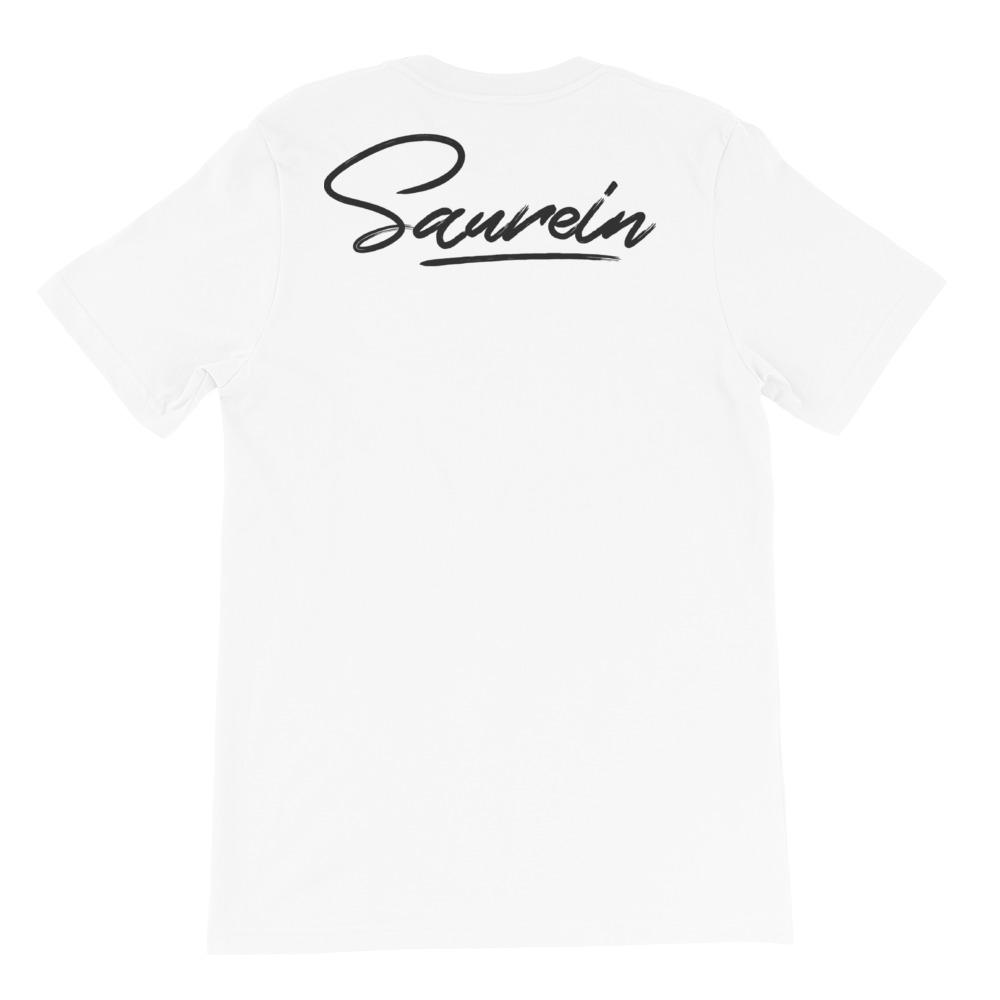 T-shirt blanc à marquage Saurein 