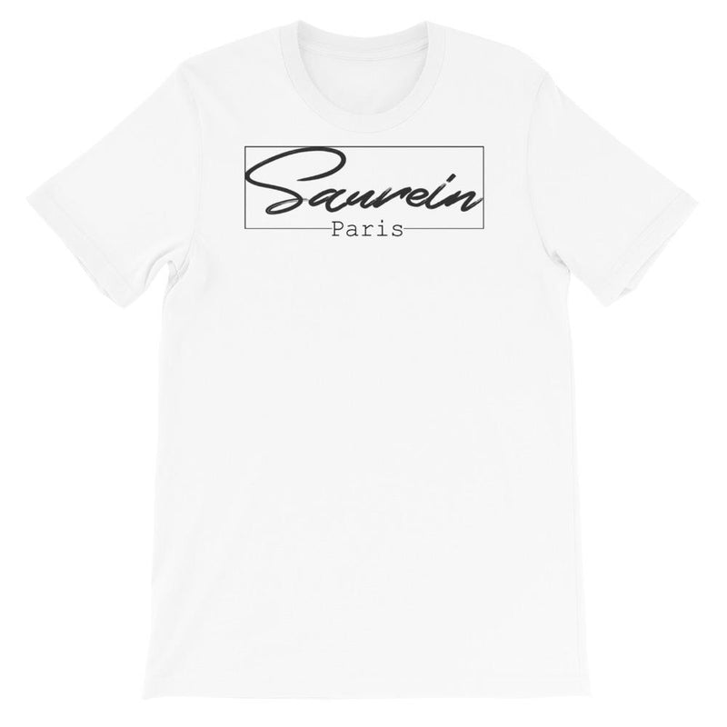 T-shirt bleu acier saurein paris boxed - Saurein