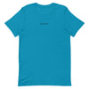 T-shirt bleu turquoise Saurein Paris brodé - Saurein