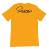 T-shirt orange à marquage Saurein