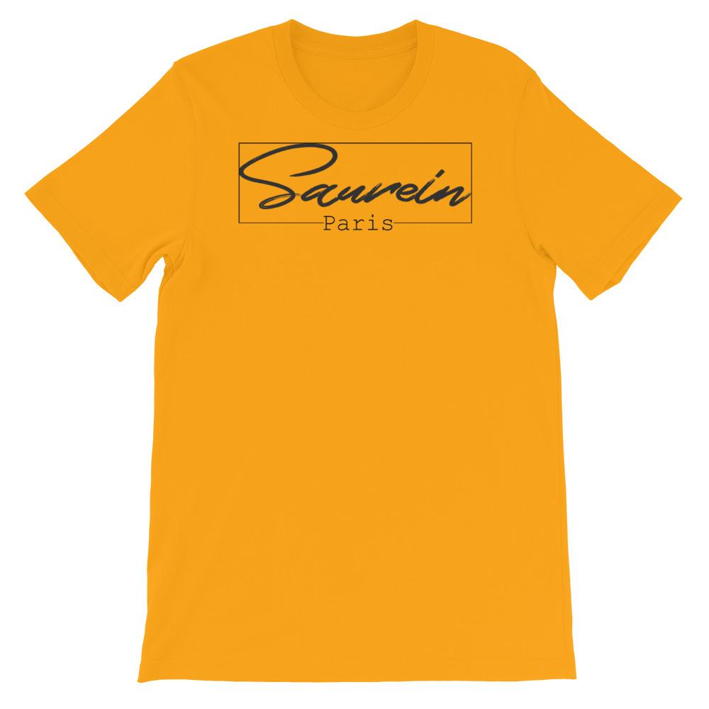 T-shirt orange saurein paris boxed - Saurein