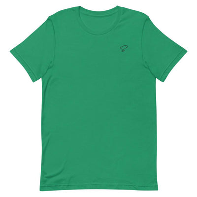 T-shirt vert à col rond - Saurein