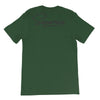 T-shirt vert foncé à marquage Saurein