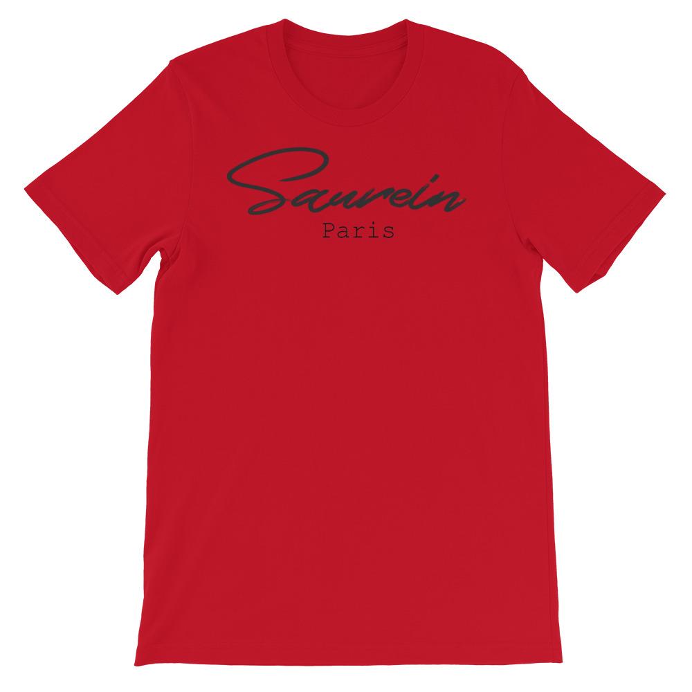 T-shirt rouge Saurein Paris - Saurein