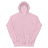 Sweat à capuche rose logo argenté - Saurein